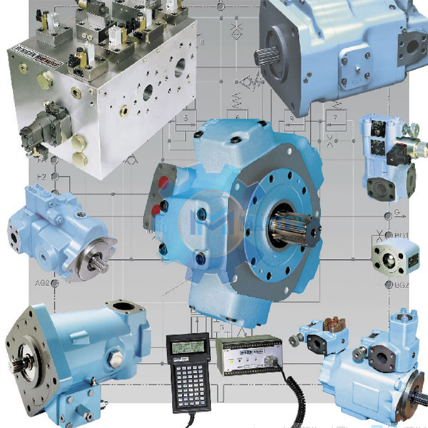 Hydraulic Pumps, valves, motors, cylinders, filters